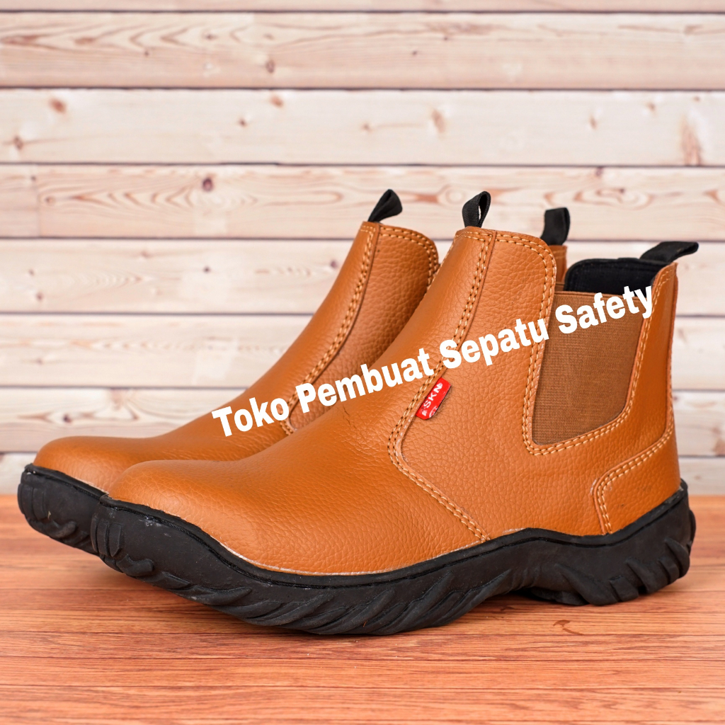 Sepatu Safety King Skn Sepatu Kerja Las Tahan Api Gerinda Anti Licin  Sepatu Safety Kitchen Kulit Sapi Premium Sepatu Safety Ujung Besi Hitam Sepatu Safety wanita Terbaik Anti licin  Sepatu Safety Dapur Tahan Minyak Solar cewek