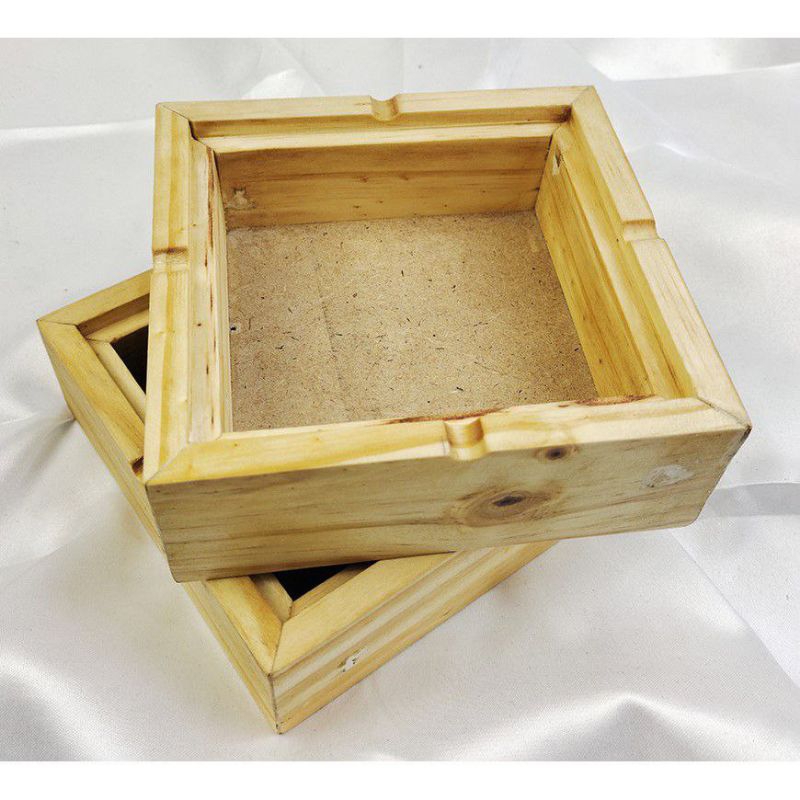 Asbak kayu jati belanda