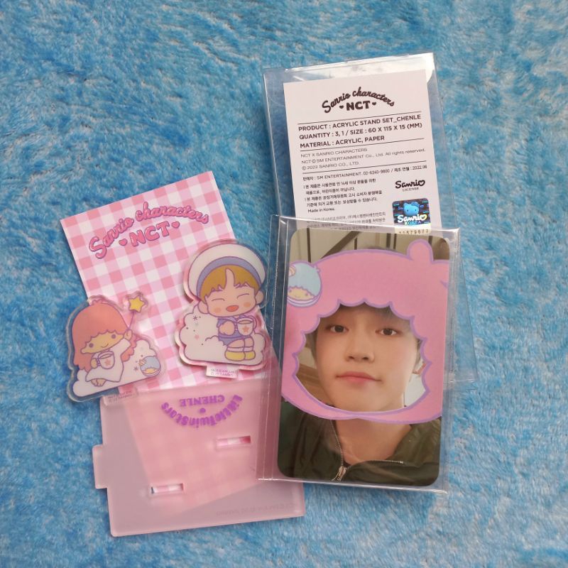 photocard pc chenle bread acrylic stand sanrio unsealed set
