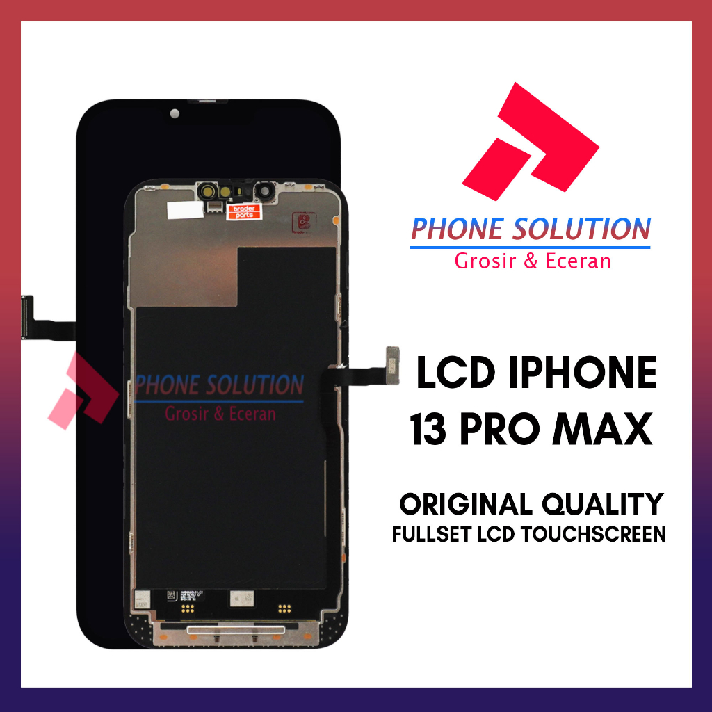 LCD Iph 13 Pro Max Fullset Touchscreen // Supplier LCD Garansi 1 Bulan