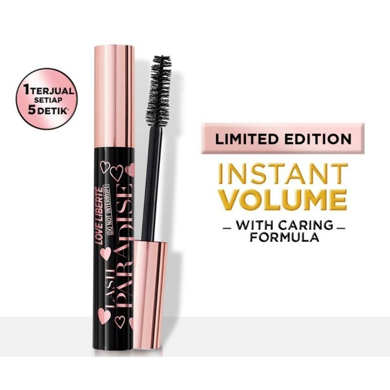 L'Oreal Paris Mascara Waterproof Lash Paradise Black - Mascara