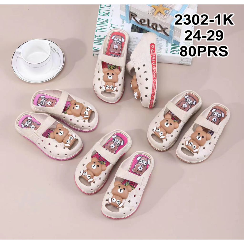 Sandal Anak Perempuan Import Half Shoes Bear Cala Winola Collection WNL 2302-1