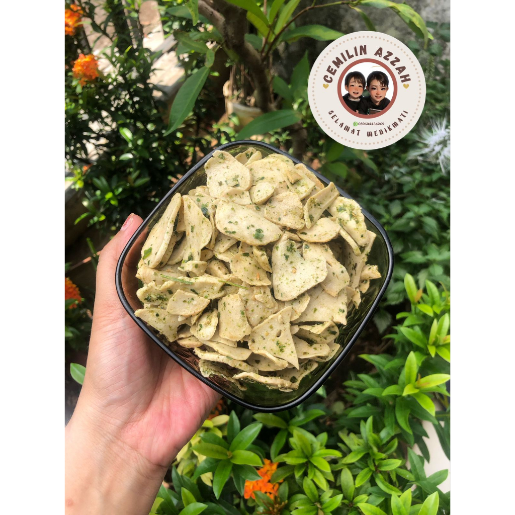 

keripik basreng original daun jeruk 500gr