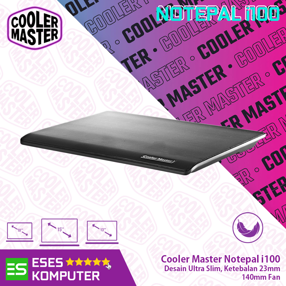 Cooling Pad Cooler Master Notepal i100 | Cooling Pad Laptop