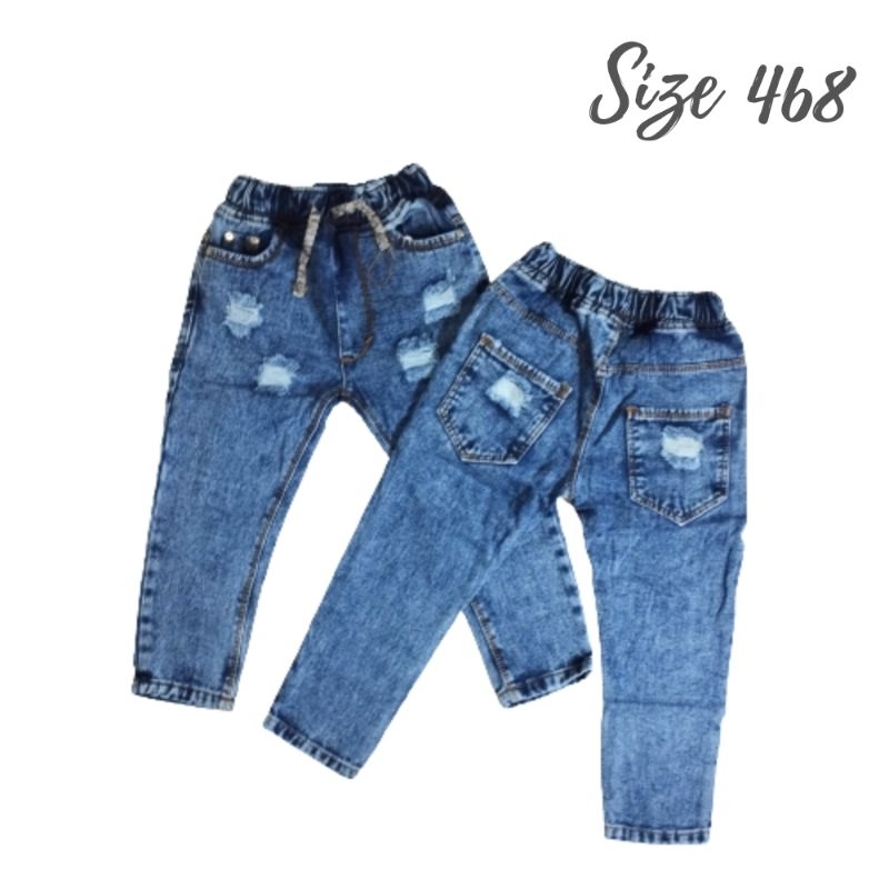 Jeans Anak Panjang Ripped 1-5 Tahun