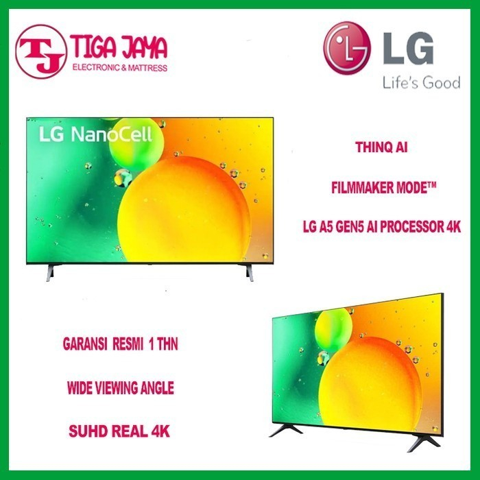 LG 86NANO75 LED TV 86 INCH 4K SMART TV NAN0CELL TV 86NANO75SQA
