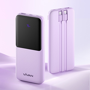 Vivan VPB-E10 Powerbank 10000mAh 22.5W PD Quick Charge LED Power Bank