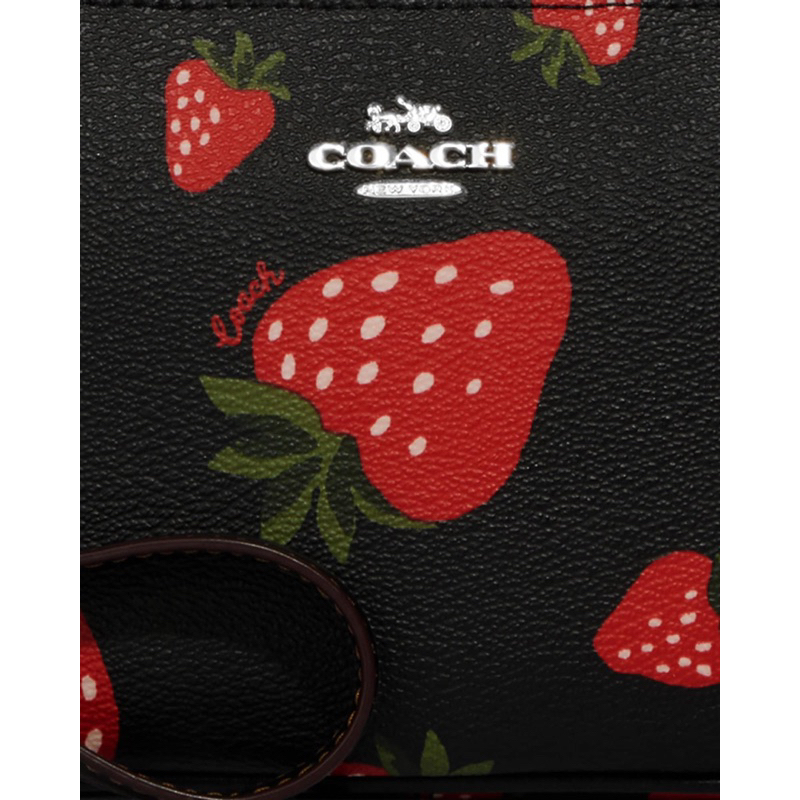 Coach Nolita 19 With Wild Strawberry Print (CH 533)