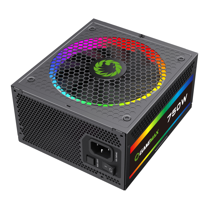 PSU GAMEMAX RGB 750W MODULAR 80+ GOLD Garansi Resmi