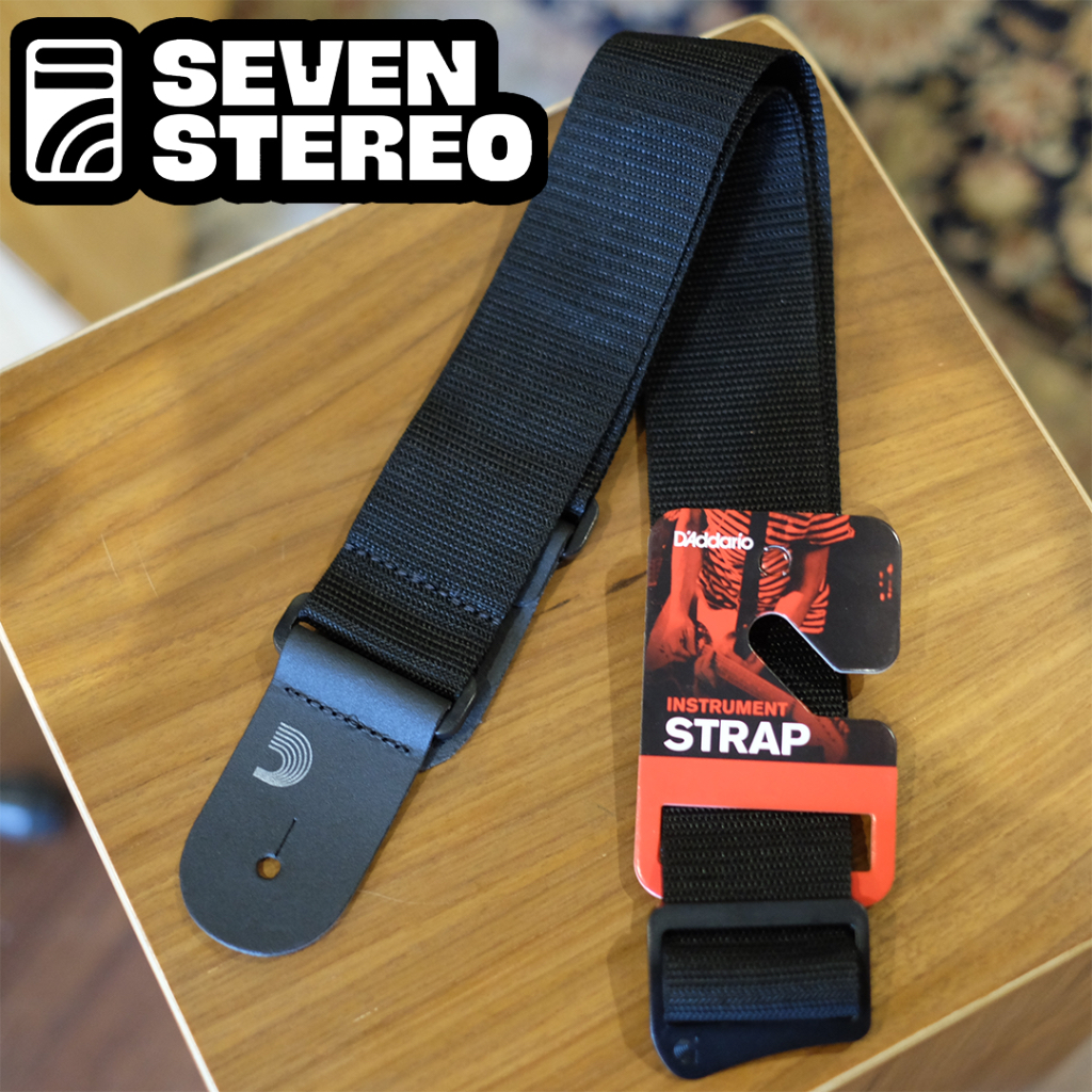 D'Addario Planet Waves PWS100 Guitar Strap Black