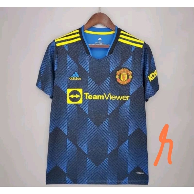 JERSEY MANCHESTER UNITED THIRD MUSIM 2021/2022