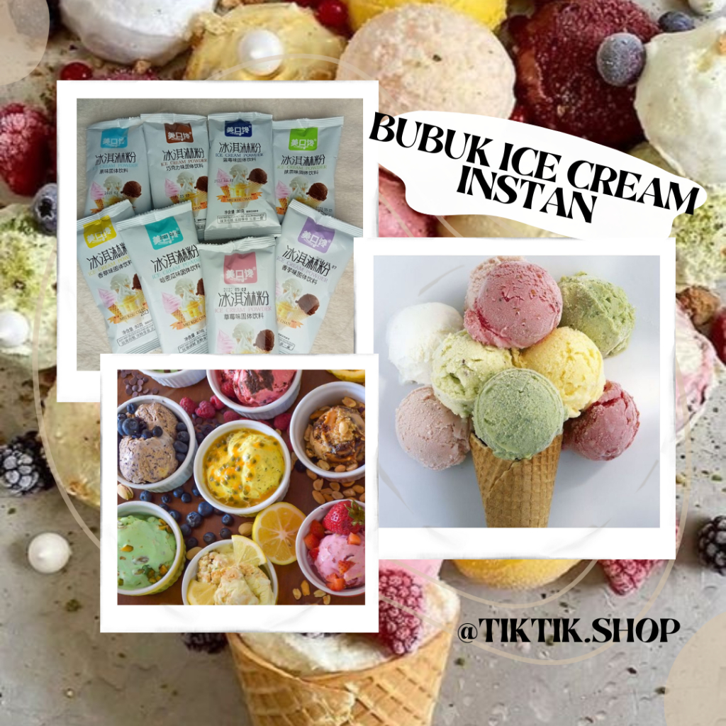 BUBUK ICE CREAM INSTAN SACHET 80 Gram