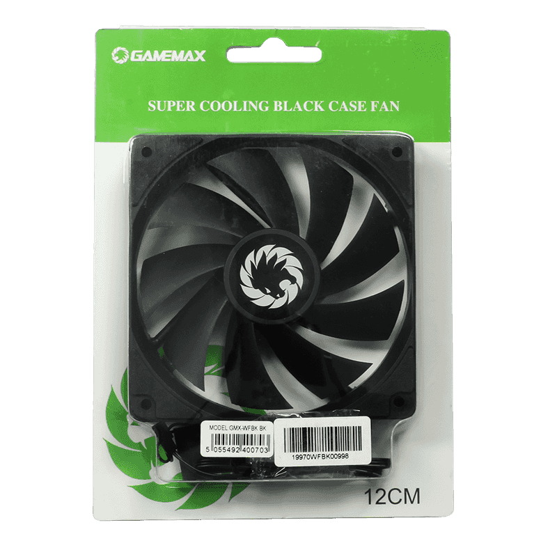 FAN CASE GAMEMAX GMX-WFBK BK 120mm Black FAN CASE 12CM