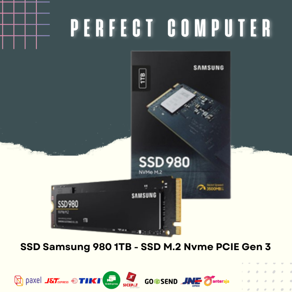 SSD Samsung 980 1TB - SSD M.2 Nvme PCIE Gen 3