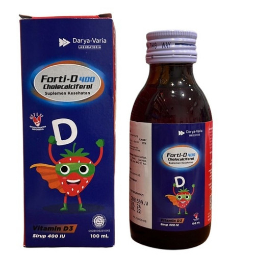 FORTI D SIRUP 400 IU 100 ML - Syrup vitamin D3 400 IU