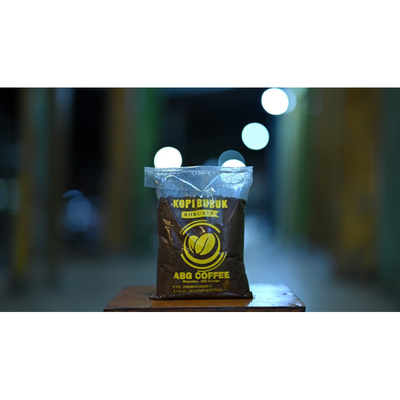 

Kopi Bubuk Robusta 250 Gram (asli oku selatan)