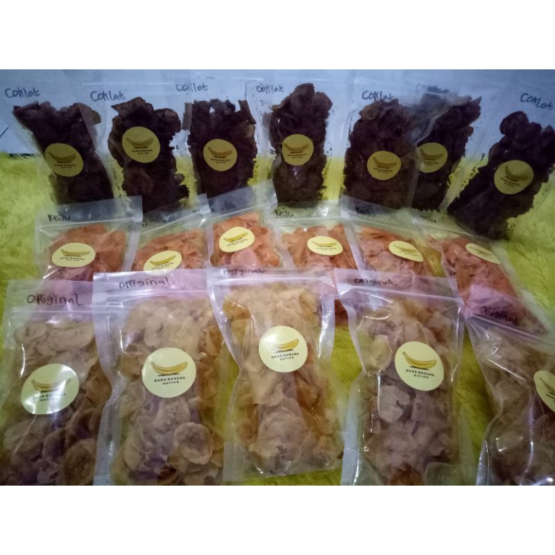 

keripik pisang Nana banana pouch