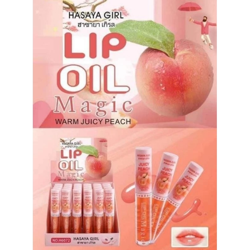 Lips Oil Juicy Peach Hasaya Girl