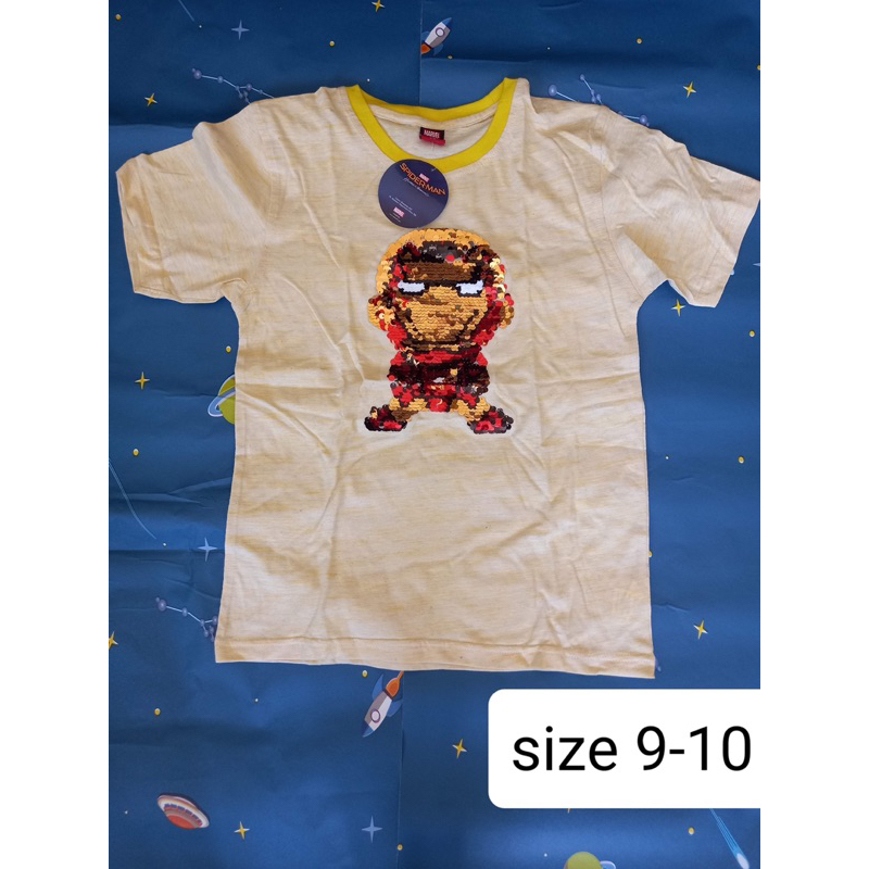 Promo Baju Atasan Anak Iron Man Marvel X Nevada Brand Matahari
