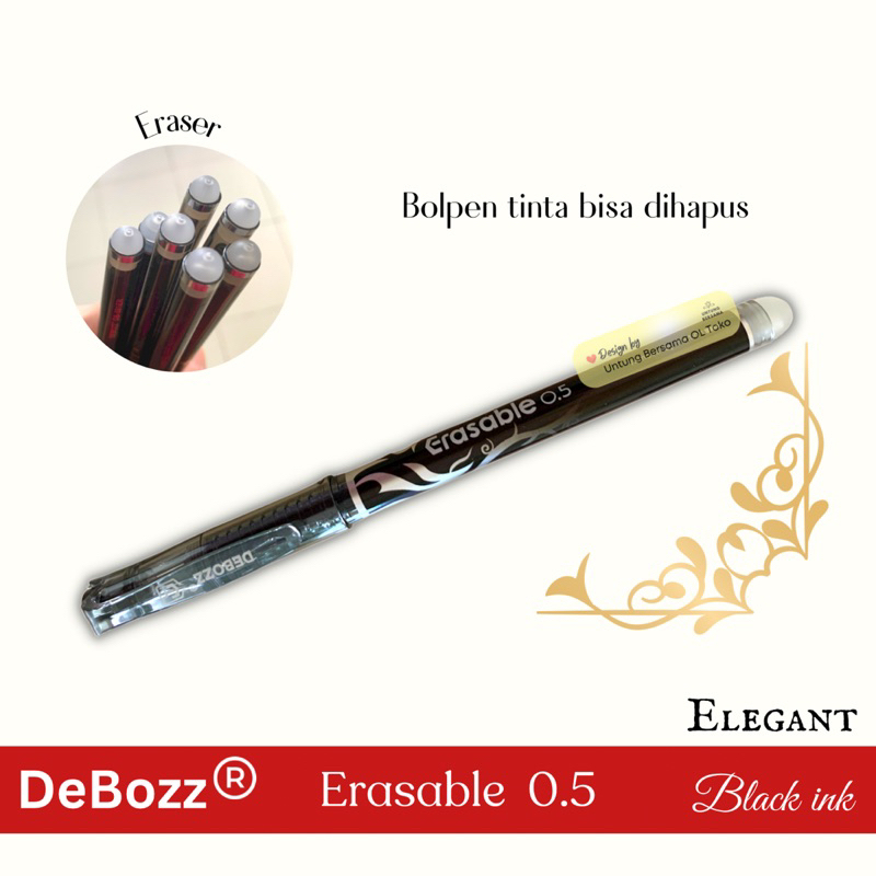 ❤️UB❤️ DeBozz Bolpen bisa dihapus 0.5