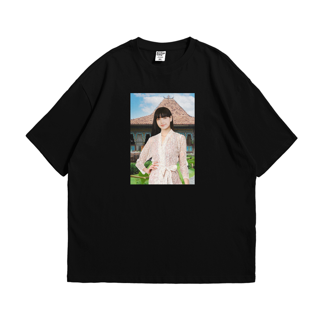 Kaos Pria Original 100% BLACKPINK Lisa Born Pink - Oversized Tshirt Tshirt Unisex