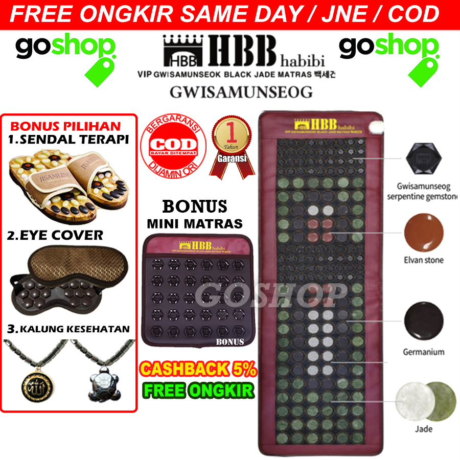 HABIBI Matras Terapi Kesehatan - Original Korea Gratis Ongkir