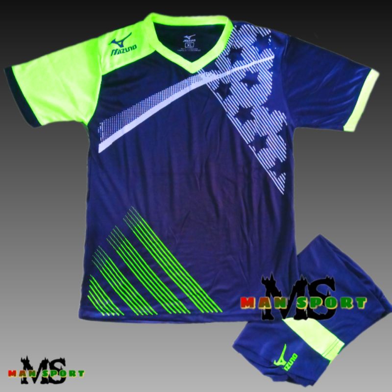 Jersey Olahraga anak umur 6 - 14 tahun Jersey mizuno motip bintang anak Jersey volly baju bola setel