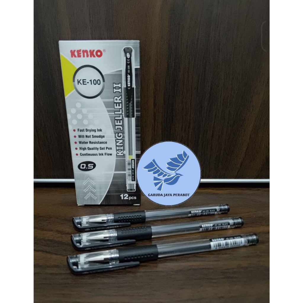 

(1pcs) Bolpen / Pulpen / Ballpoint Gel Kenko KE-100