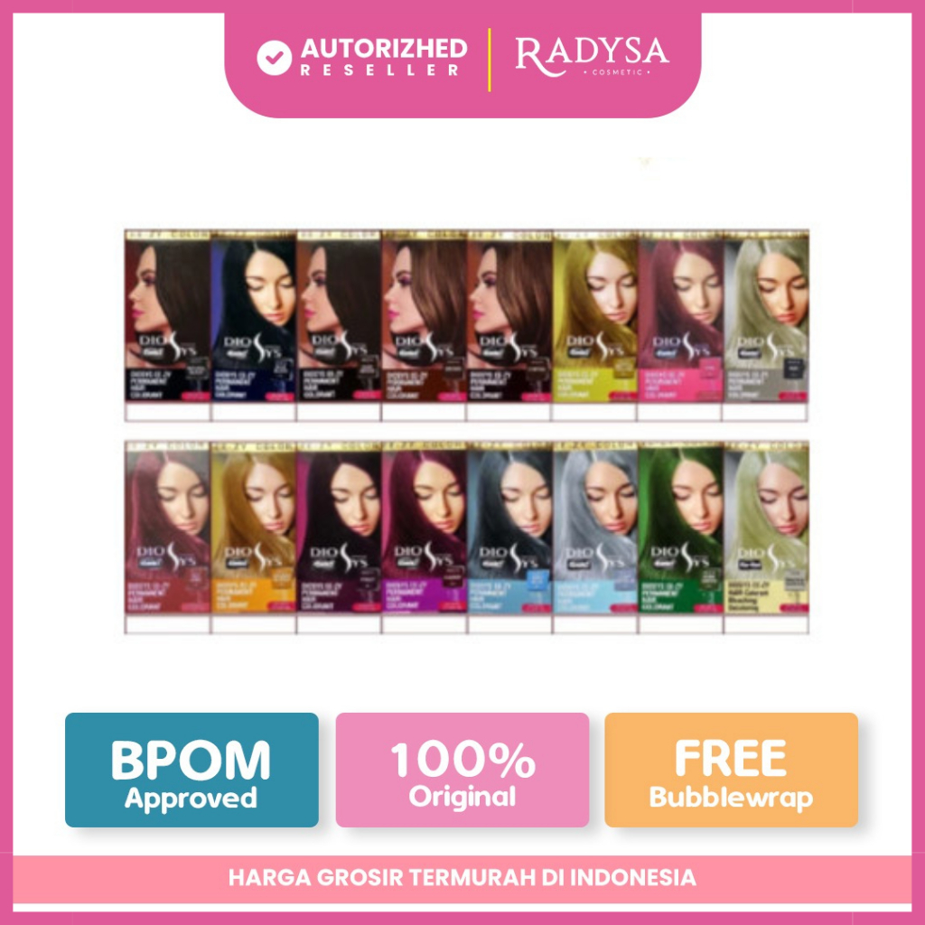 𝐑𝐀𝐃𝐘𝐒𝐀 - DIOSYS EE - ZY Permanent Hair Colorant 45mL