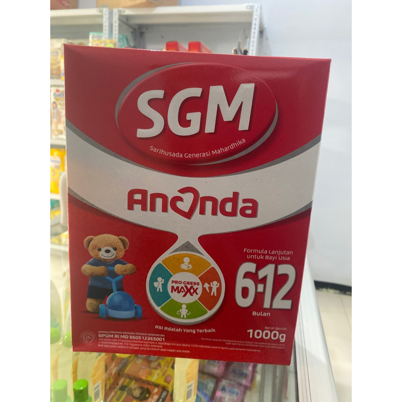 Susu SGM 6-12 1000 gr