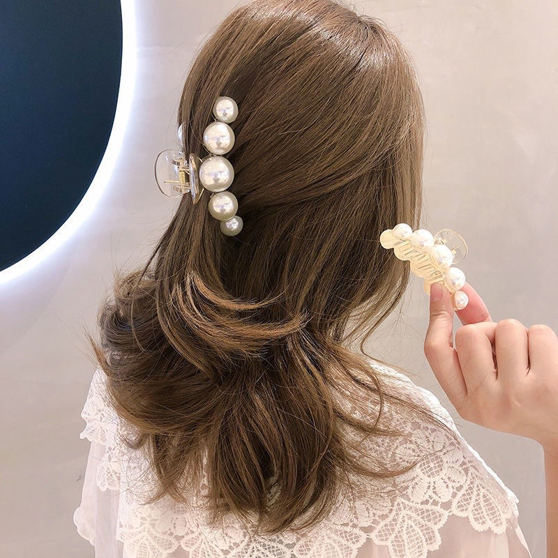 Jedai Korea Mutiara Akrilik Pearl Jepitan Rambut Jepit Badai Korean Hairpin