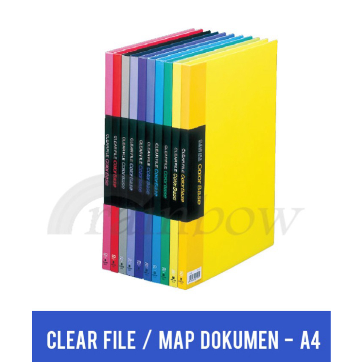Unik Clear File A4 Clear Holder King Jim 132C 20 Pockets / A4 20 Lembar Limited