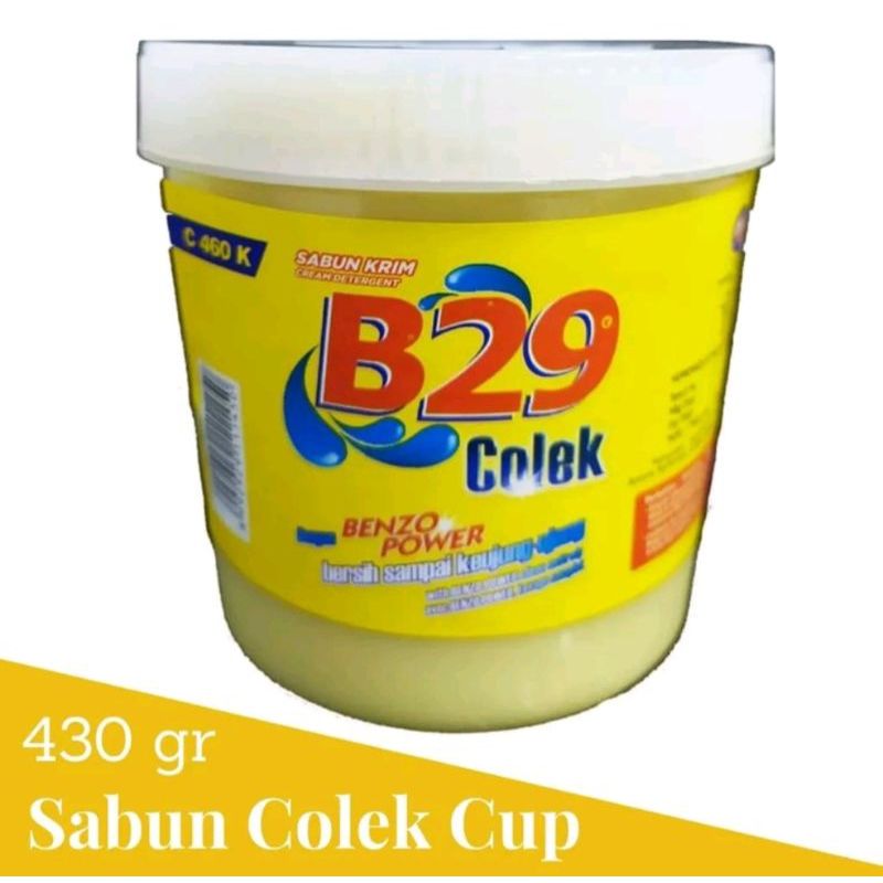 Sabun Krim B29 Sabun Colek Cup 430gr