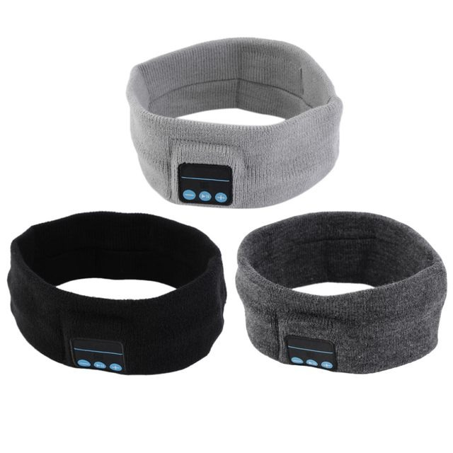 BAROKAH GAMIS Bluetooth Headphone Headband musik Tidur Wireless scarf gym jogging