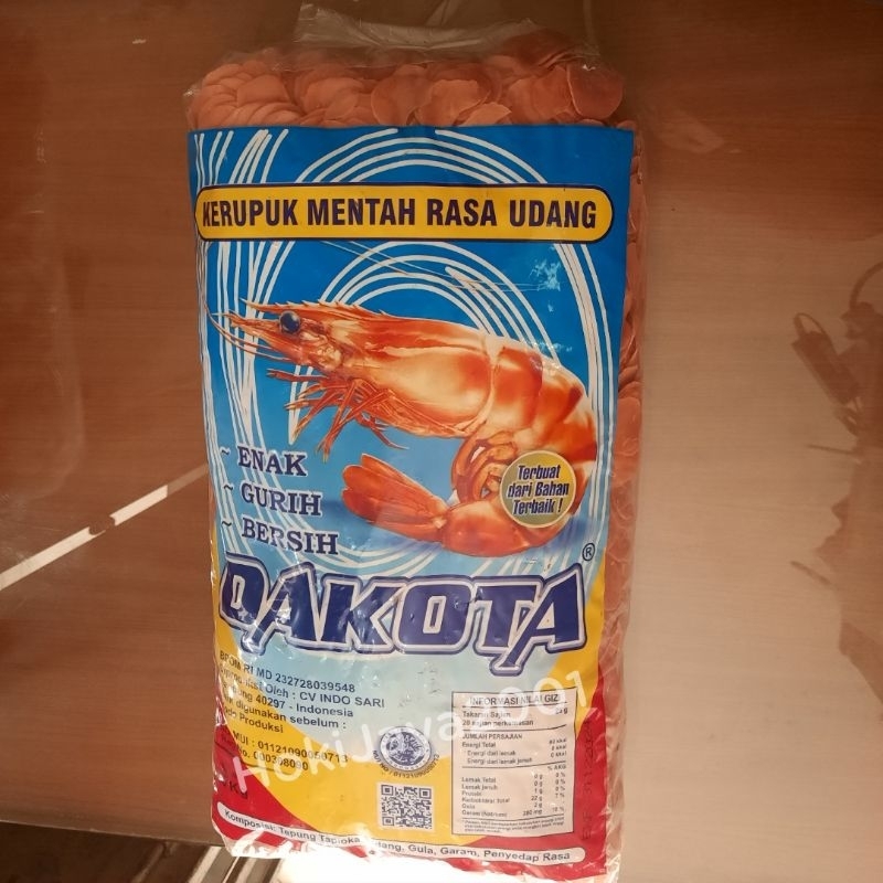 Kerupuk Sari Udang Merk Dakota