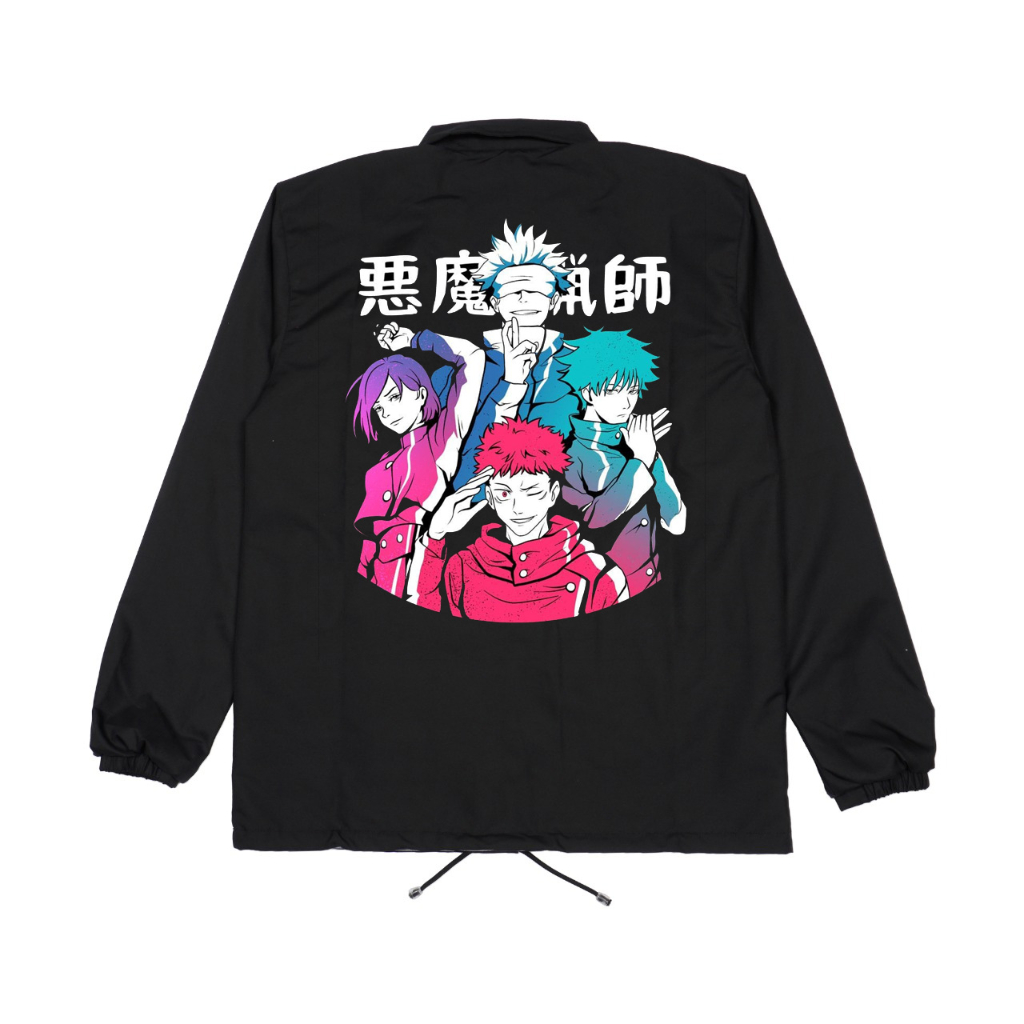 Coach Jaket Anime Jujutsu Kaisen - Jaket Anime Jujutsu Kaisen