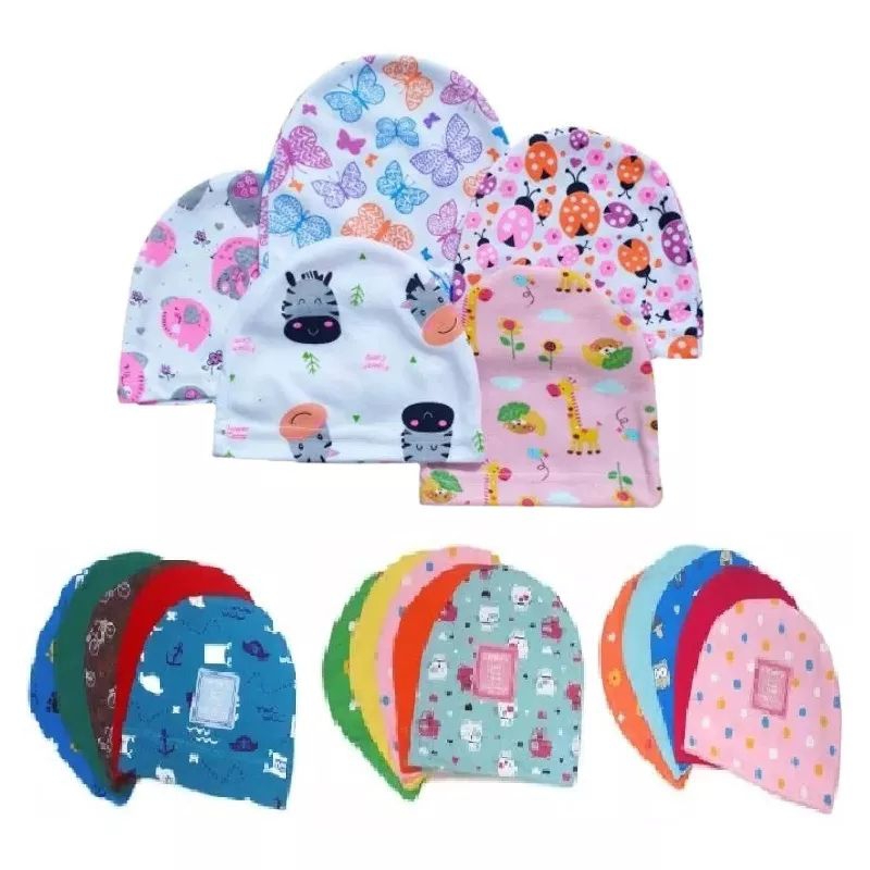 Topi bayi 5in1 Newborn SNI / topi bayi isi 5