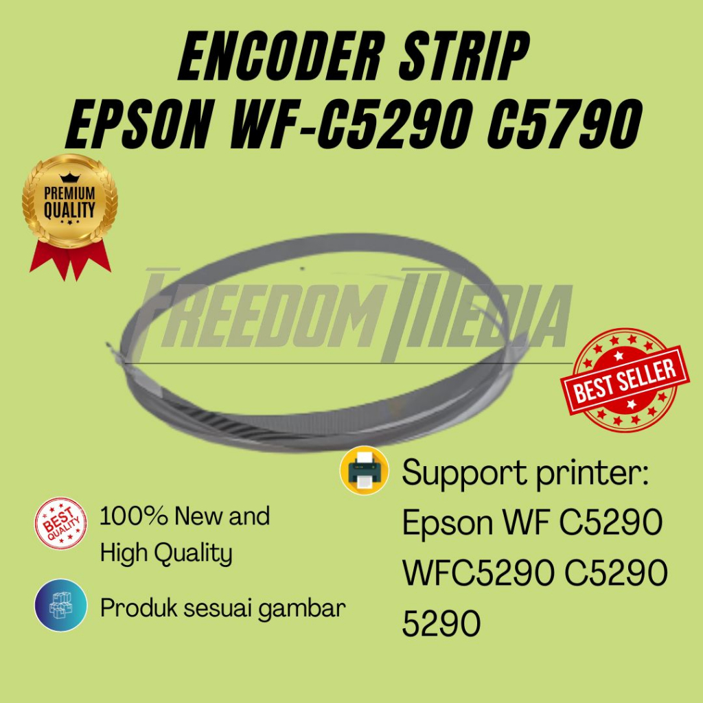 Encoder Strip & Timing Disk Bulat Epson WF C5290, WFC5290, C5290, 5290, WFC5790, WF C5790, 5790