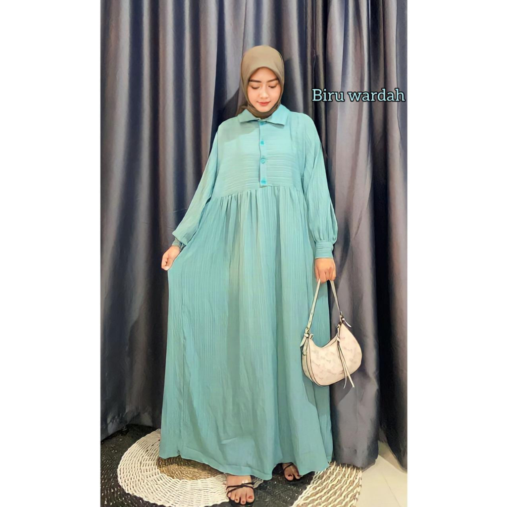 Inara Dress/Gamis Ladycrush Busui Friendly