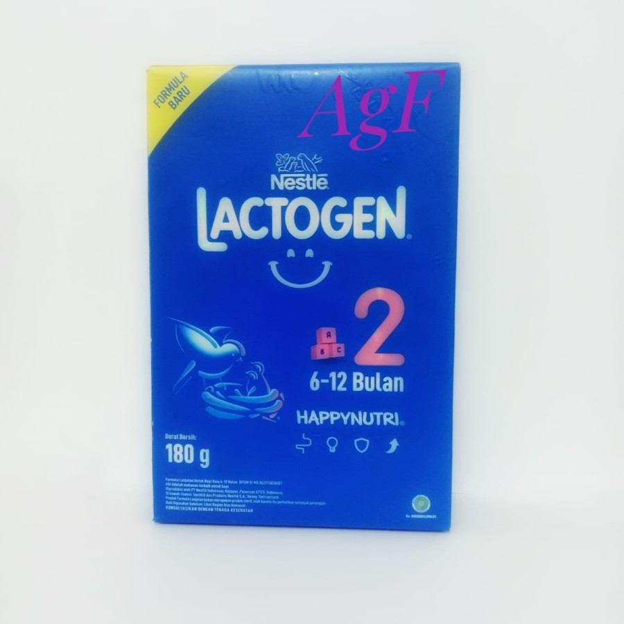 

Lactogen 1 Happynutri 180 g atau gram (Nestle)