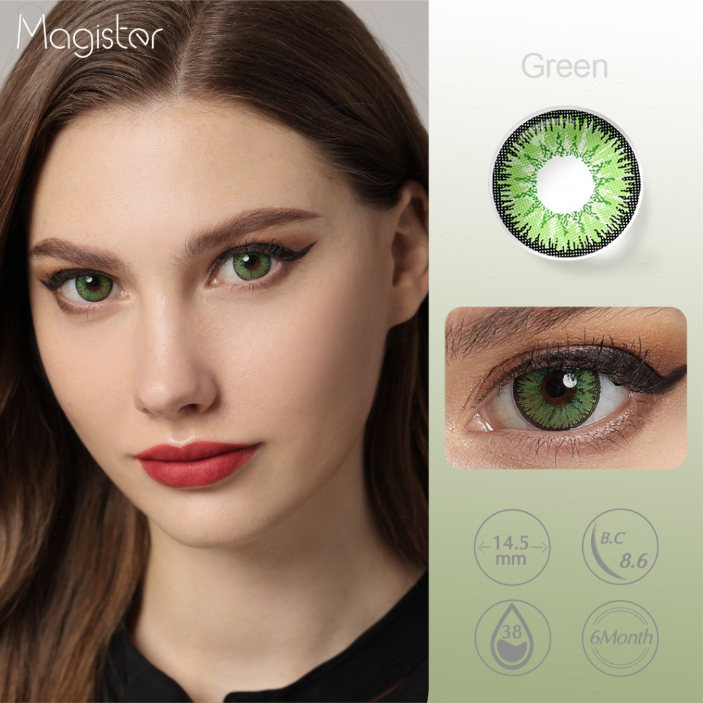 Softlens Murah Lensa Kontak Warna Grey Soflens Minus 0.00 Soflen Mata Normal DIA 14.5MM Softlens Halloween Soplen Cosplay