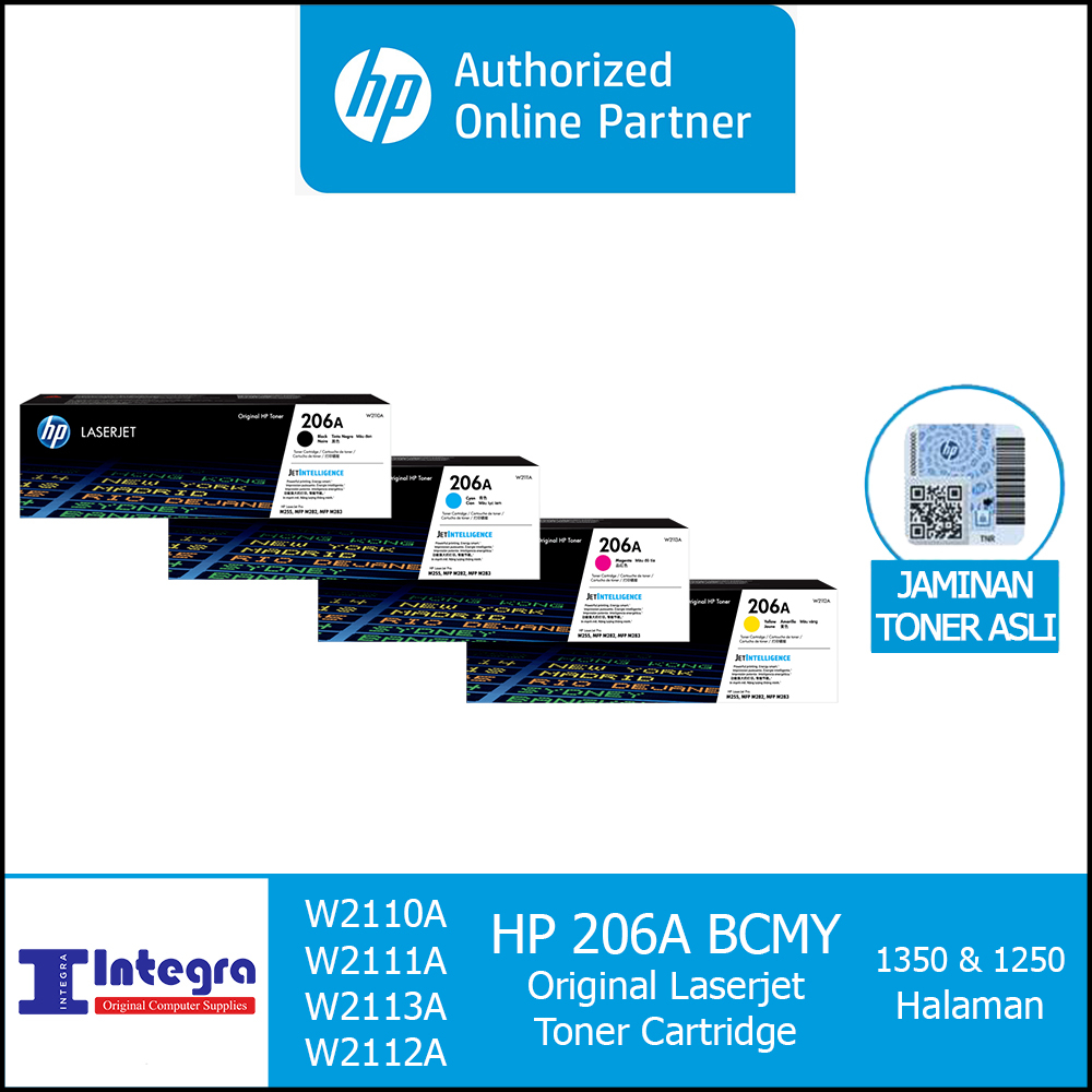 Printer HP Color Laserjet Pro MFP M283fdw (7KW75A) 283fdw Toner HP 206A