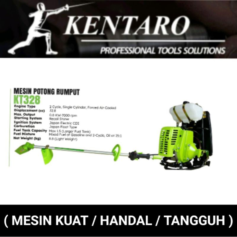 mesin potong rumput KT328 heavy duty Kentaro japan quality