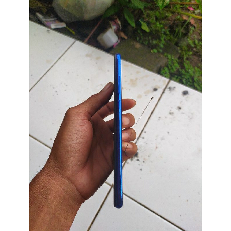 Frem tulang Xiaomi Redmi Note 7 Original Bekas Cabutan Biru