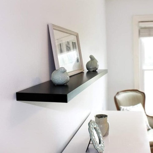 papan ambalan rak dinding kayu tempel minimalis rak gantung hiasan dinding