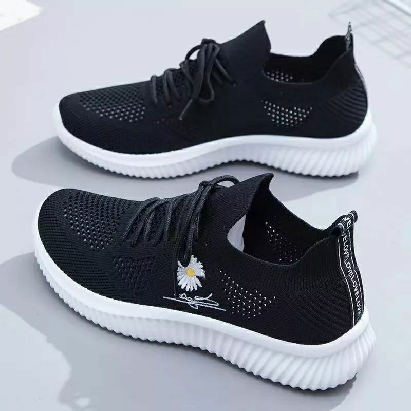 Sepatu Sneakers motif bunga