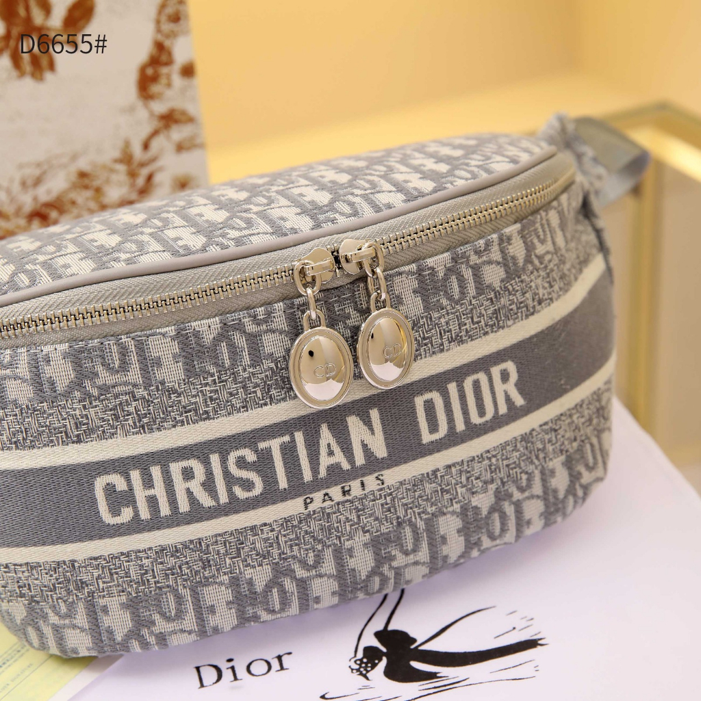 D D6655 DIOR Waist Bag