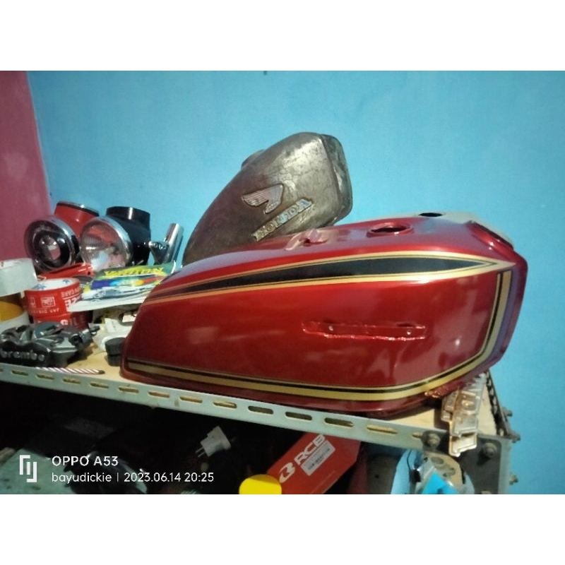 tangki original gl100 cat baru
