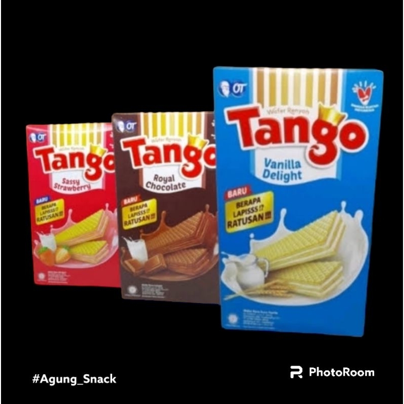 

wafer Tango | Varian Rasa | 1 Box Isi 20 Bungkus @ 5 Gram