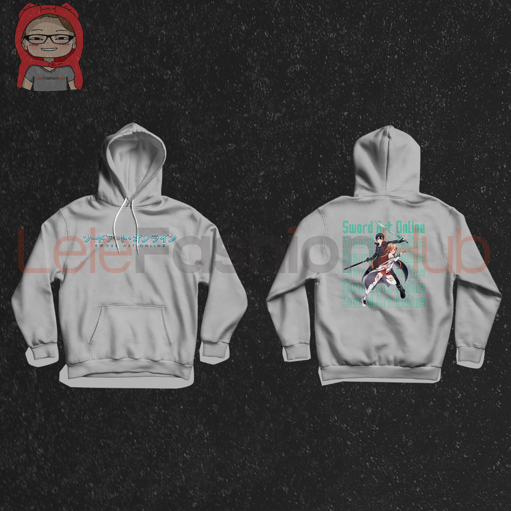 [Sword Art Online] Hoodie Anime Kirito & Asuna - Abu Misty